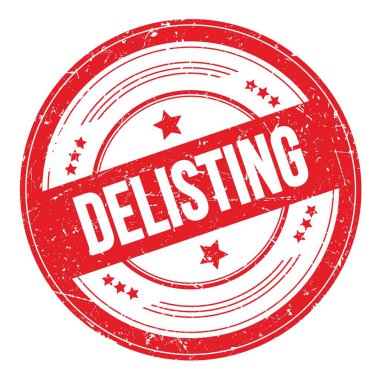 Kırmızı yuvarlak pasaklı desen damgası üzerine yumuşatıcı metin.