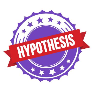 Kırmızı menekşe kurdele damgalı HYPOTHESIS metni.