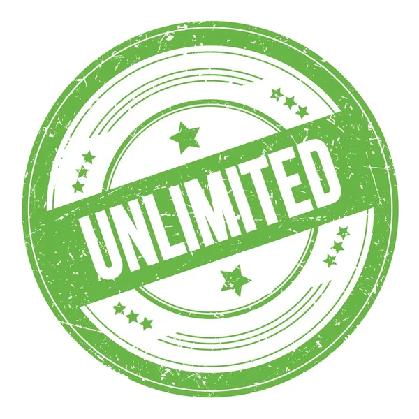 Yeşil yuvarlak grungy doku damgası üzerine Sınırsız metin.