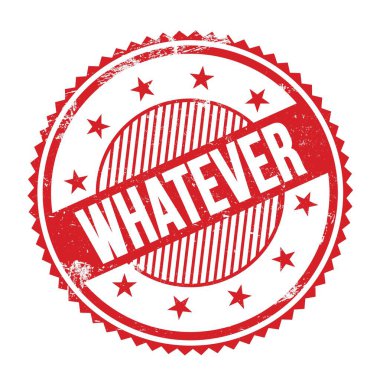 Kırmızı grungy zig zag kenarlarında ne yazıyorsa pul yuvarlak.