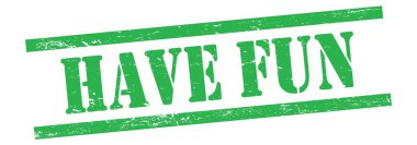 Yeşil, kirli, eski, lastik damga üzerine eğlenceli bir metin olsun..