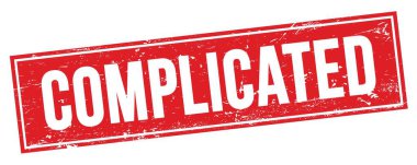 Kırmızı grungy dikdörtgen damga işareti üzerine tamamlanmış metin.