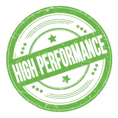 Yeşil yuvarlak, kirli doku damgasıyla ilgili yüksek performans metni.