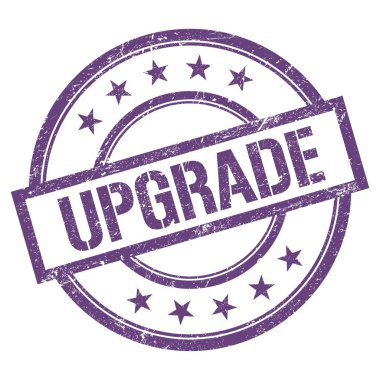 Mor menekşe üzerine yazılmış UPGRAD metni.