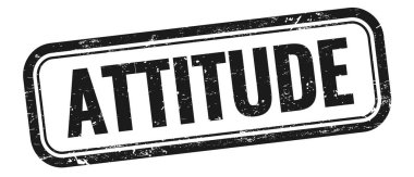 Siyah grungy vintage dikdörtgen pulu üzerindeki tutum metni.