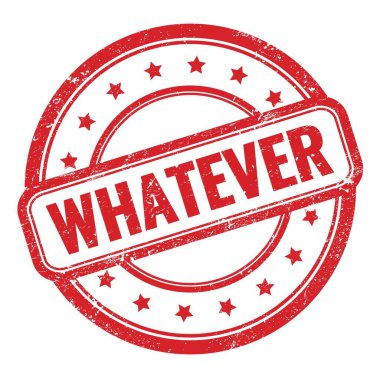 Kırmızı grungy vintage lastik damga üzerinde ne olursa olsun metin.