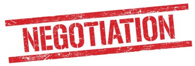 Kırmızı grungy dikdörtgen damga işareti üzerinde NEGO metin.