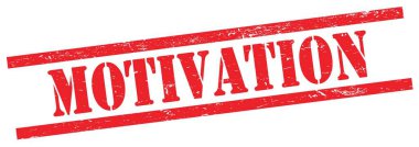 Kırmızı grungy dikdörtgen vintage damga üzerinde Motivasyon metni.