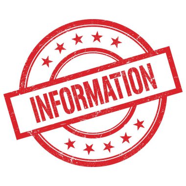 Bilgilendirme metni kırmızı yuvarlak kauçuk damga üzerine yazılmış.