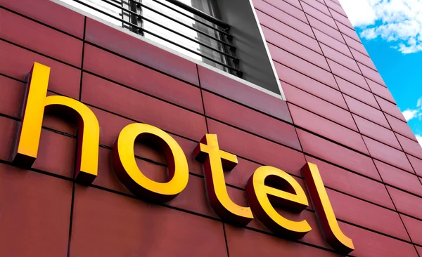 Hotel Sign — Zdjęcie stockowe