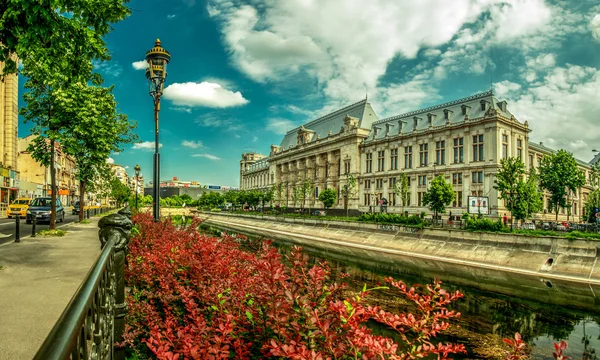 Pałac Sprawiedliwości - Bukareszt — Zdjęcie stockowe