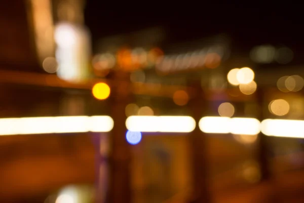 Blured noite cidade luzes fundo — Fotografia de Stock