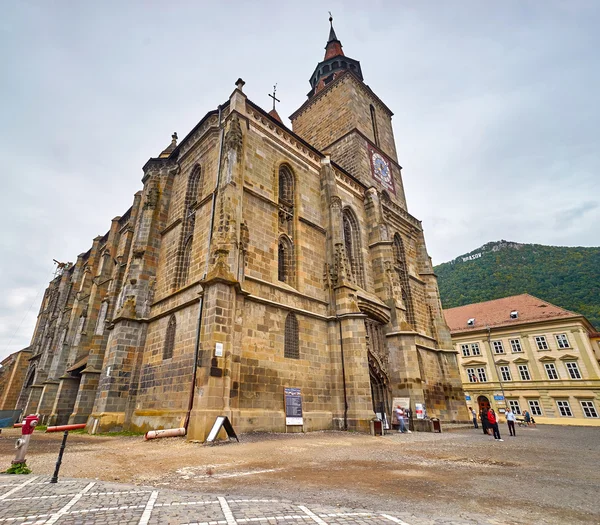 Black Church in Brasov — Stock Photo, Image