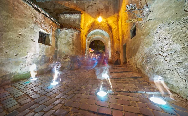 Ghosts in Medieval Citadel — Stock Photo, Image