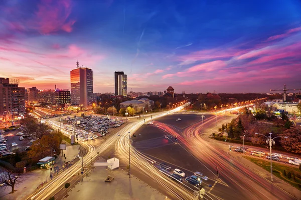 Luftaufnahme aus Bukarest — Stockfoto