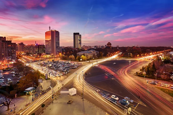 Luftaufnahme aus Bukarest — Stockfoto