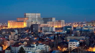 Bükreş havadan görünümü