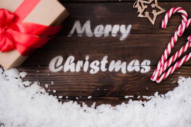 Süslü Noel hediyesi kutusu