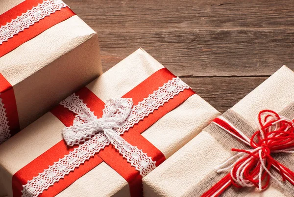Süslü Noel hediyesi kutusu