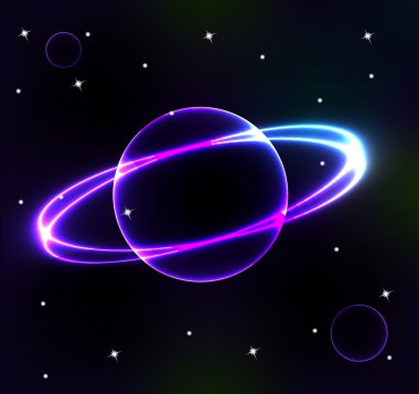 Soyut parlayan arkaplan