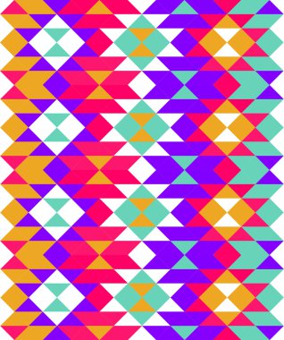 soyut renkli geometrik desen