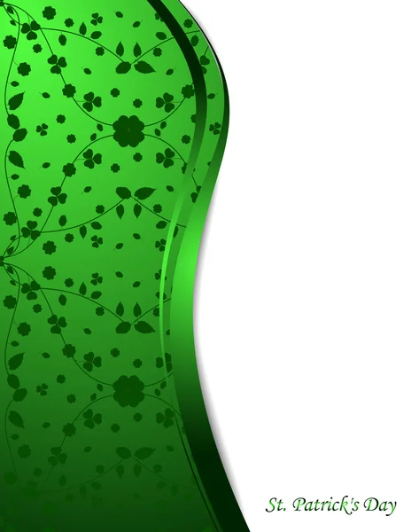 Hintergrund für St. Patrick 's Day — Stockvektor