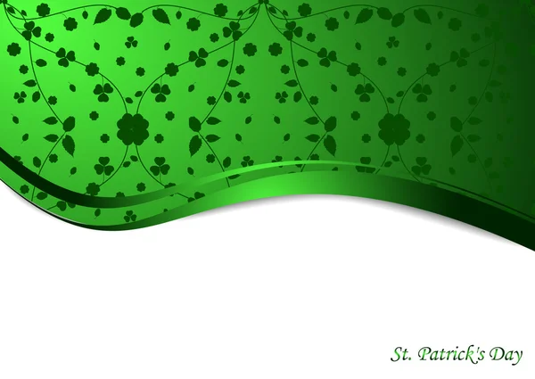 Background for St. Patrick's Day — Stock Vector