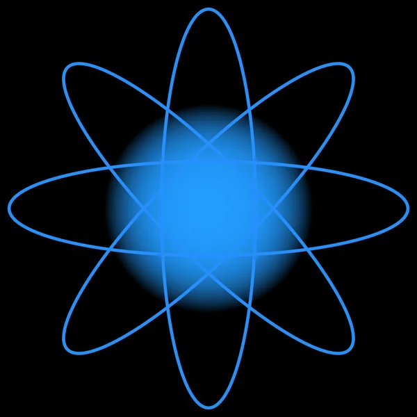 Fusion à froid ; réaction nucléaire — Image vectorielle