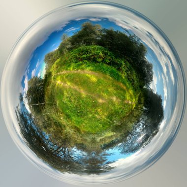 Küresel manzara 360. Doğa