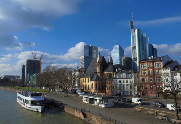 Frankfurt stad — Stockfoto