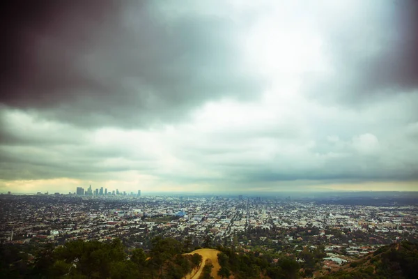 Aerial view of Los angeles — Stock Photo, Image