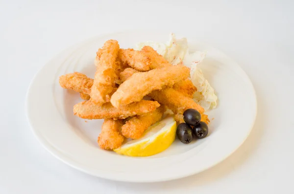 Pesce fritto in pastella — Foto Stock