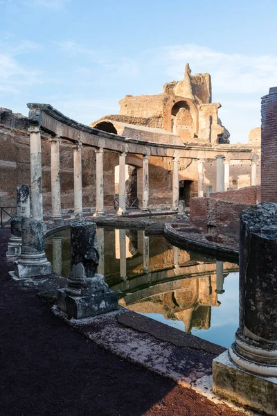 Историческое Римское Здание Вилле Адриана — стоковое фото
