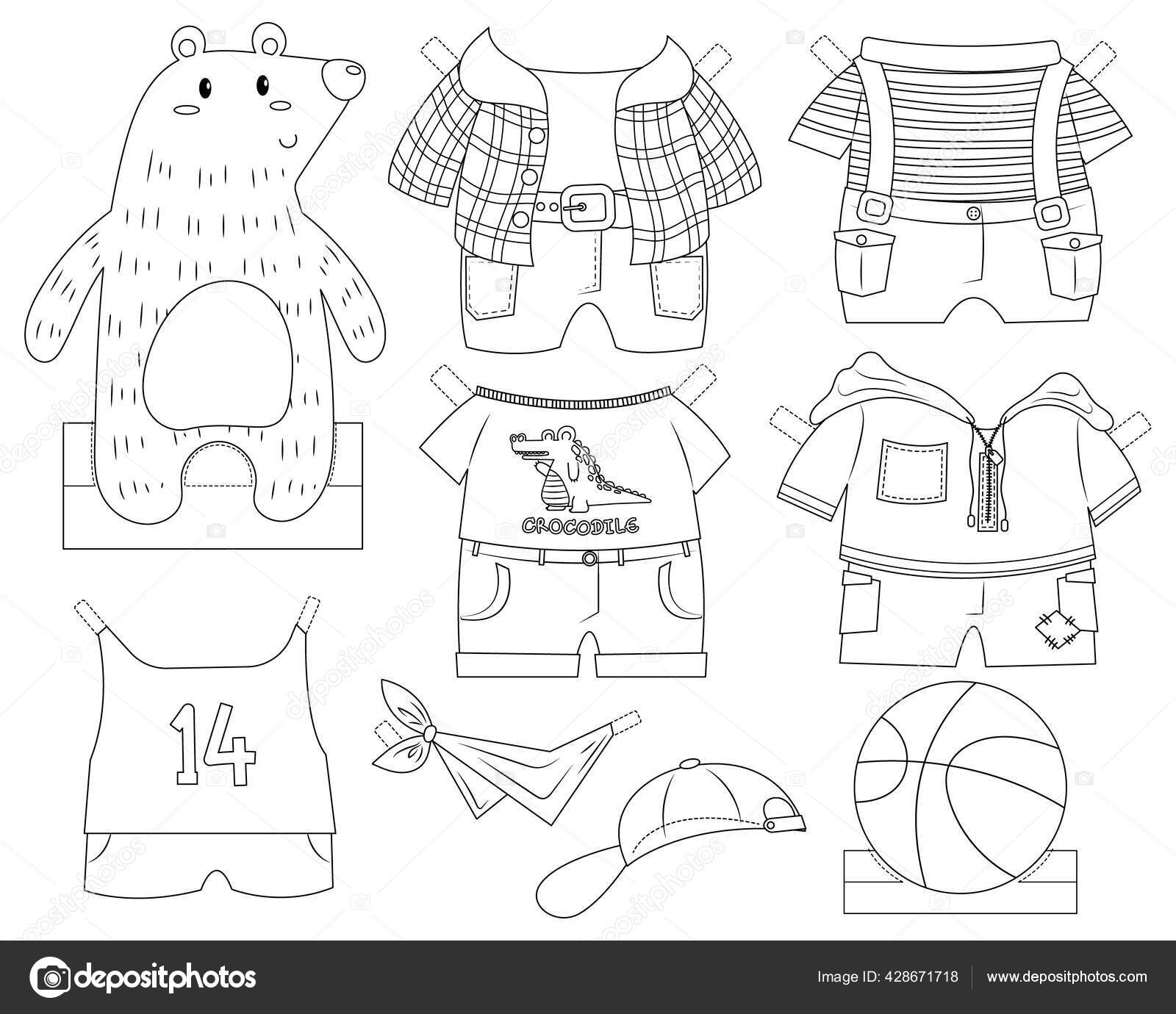 Blanco Y Negro MuÃ±ecas Juegos De Vestir MuÃ±ecas Boneca De MuÃ±