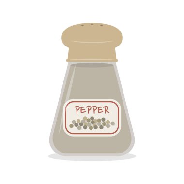 Yerden Biber Şişesinin vektör çizimi