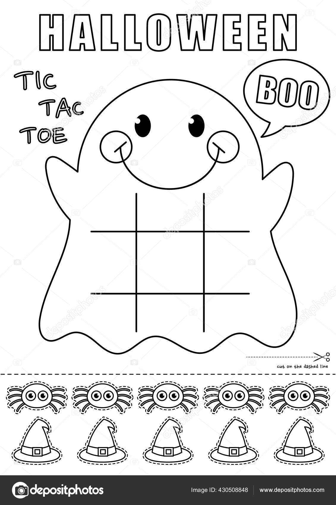 Tic-Tac-Toe Printable page