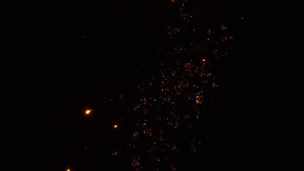 Salut festif la nuit 