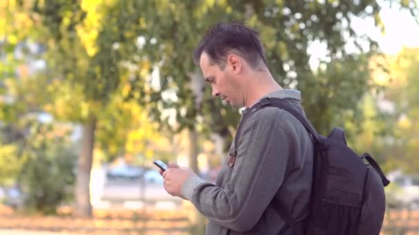 智能手机的人 — 图库视频影像