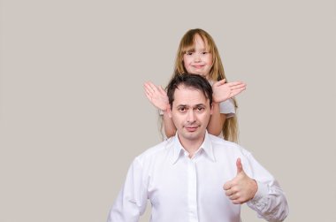 baba ve kızı.