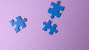 mavi bulmacalar, dokular ve arkaplan