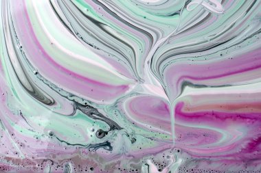 Mürekkep, boya, soyut. Yakın plan fotoğraf. Renkli soyut resim arkaplanı. Yüksek desenli yağlı boya. Yüksek kalite parçalar.