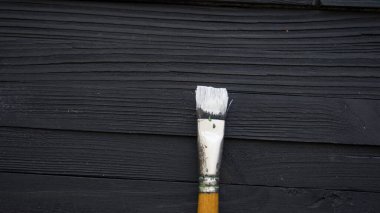 boya fırçası ahşap arkaplan