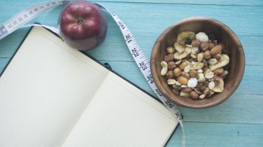 sağlıklı beslenme, diyet, zayıflama ve kilo kaybı kavramı