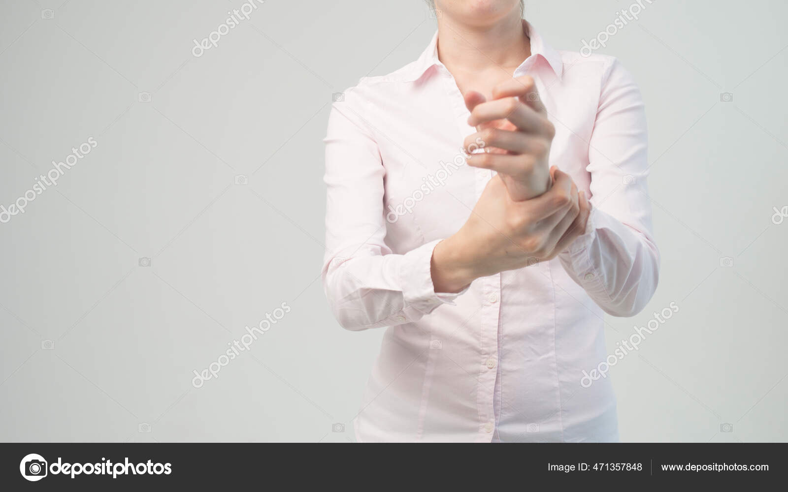 Parkinson's Disease Symptoms Close Tremor Shaking Hands Middle Aged