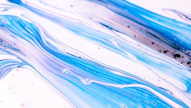 Sulu mürekkebin renkleri saydamdır. Soyut çok renkli mermer desen arkaplanı