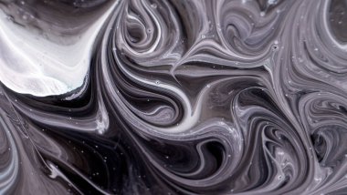 Sulu mürekkebin renkleri saydamdır. Soyut çok renkli mermer desen arkaplanı