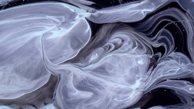 Sulu mürekkebin renkleri saydamdır. Soyut çok renkli mermer desen arkaplanı