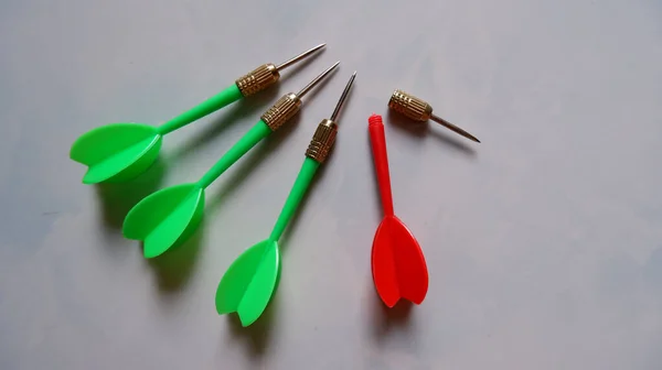 Kırmızı ve yeşil Kırık kalp