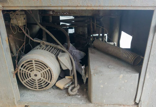 Внутри Машины Большой Двигатель — стоковое фото