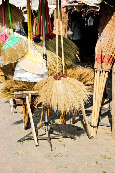 Shop broom or besom — Stock Photo, Image